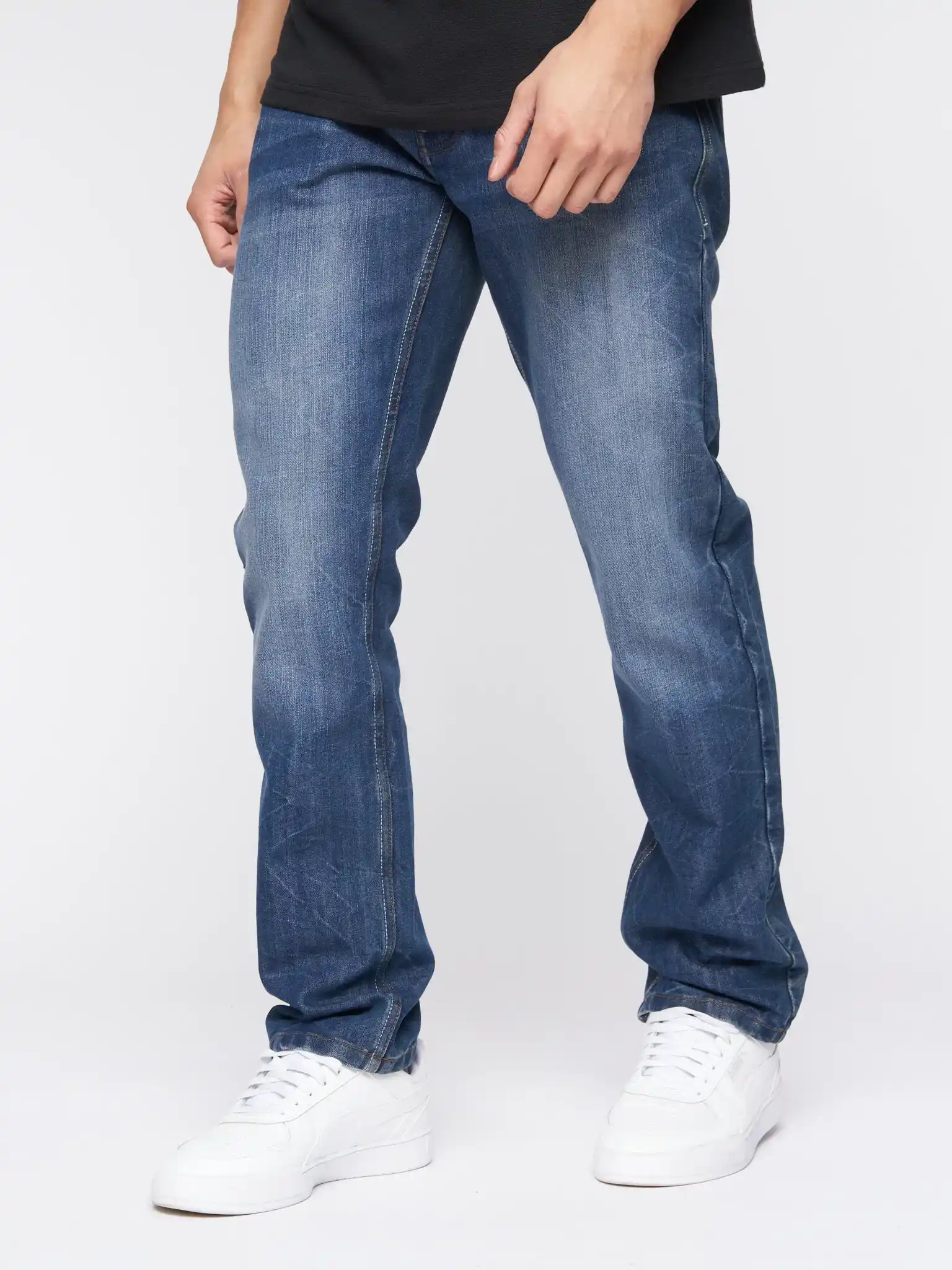Men's Denim Jeans - Stylish and Trendy Boys Denim Pant | Strechable and Comfortable Denim Jeans For Men's | All Size & 5 colours Available for West N Wear. - Image 4