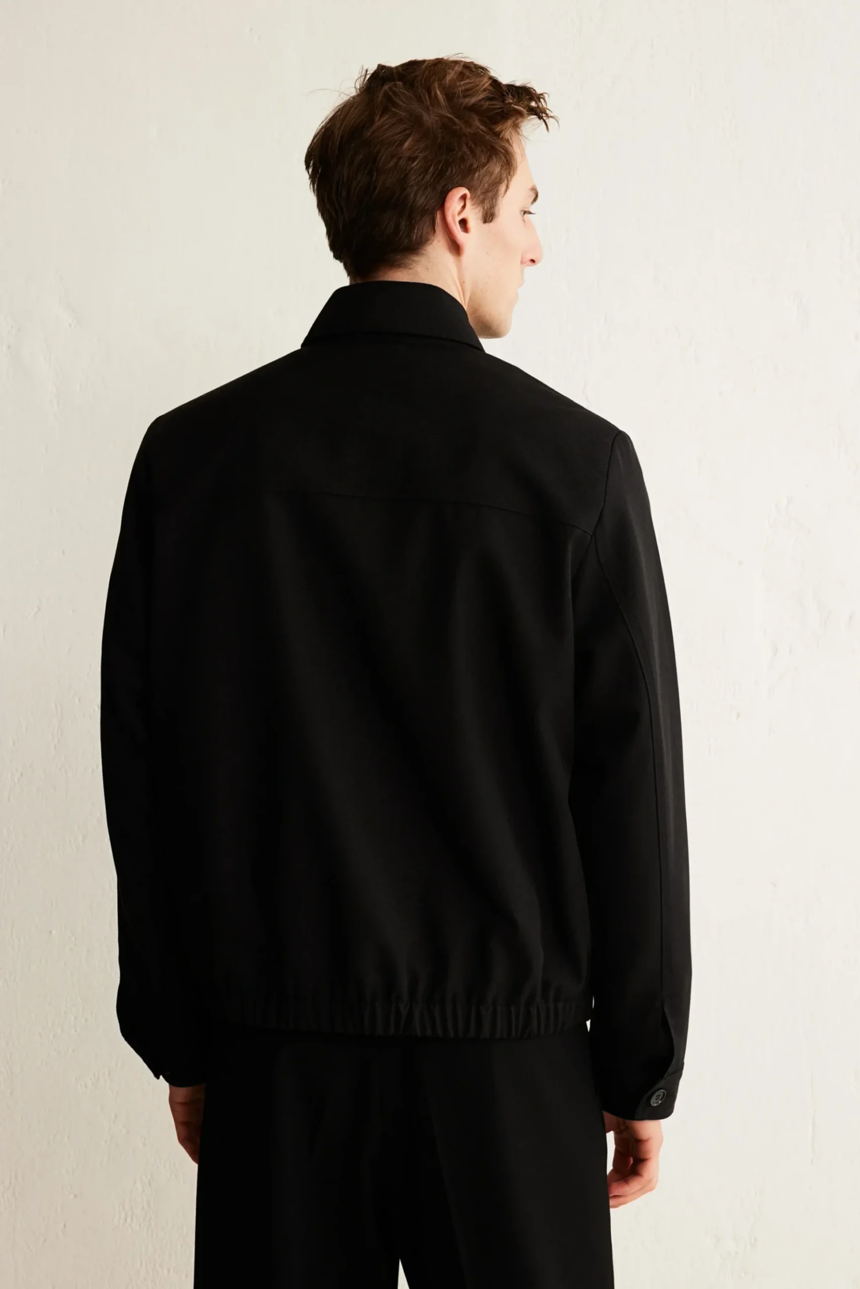 West N Wear Men’s Urban Utility Denim Jacket – Black & Blue With Front 2 Pockets — Stylish and Trendy Jacket For Men's - Image 4