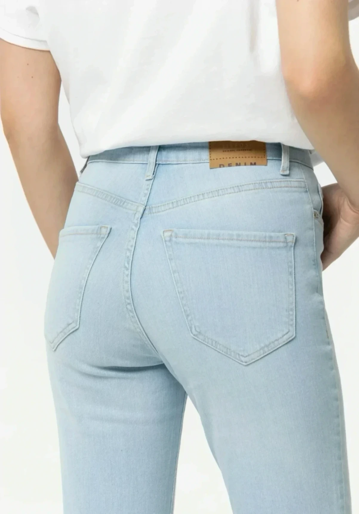WomenLight Blue & Blue Denim Jeans – Premium Export Quality | Stylish And Trendy, Strechable & Comfortable | All Size & 2 Colours Available For West N Wear. - Image 10
