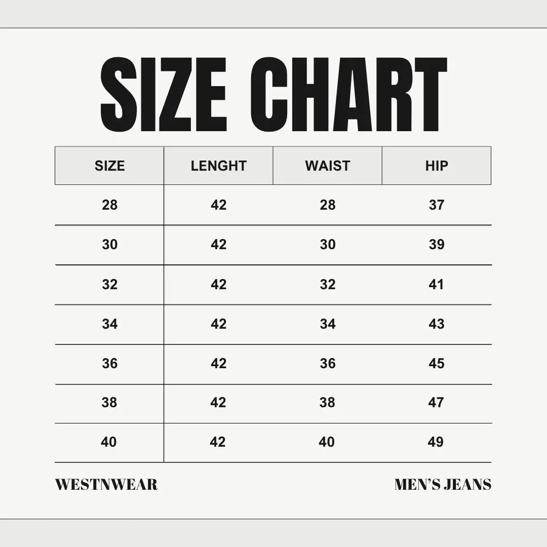 Men's Denim Jeans - Stylish and Trendy Boys Denim Pant | Strechable and Comfortable Denim Jeans For Men's | All Size & 5 colours Available for West N Wear. - Image 2